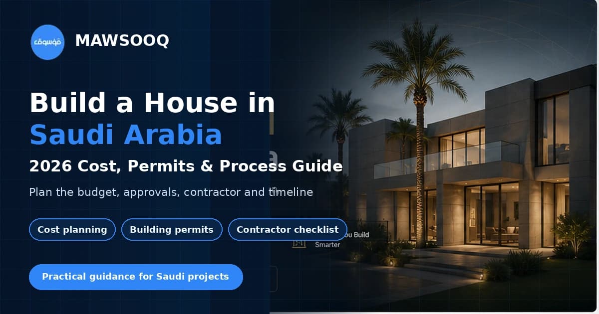 How to build a house in Saudi Arabia in 2026