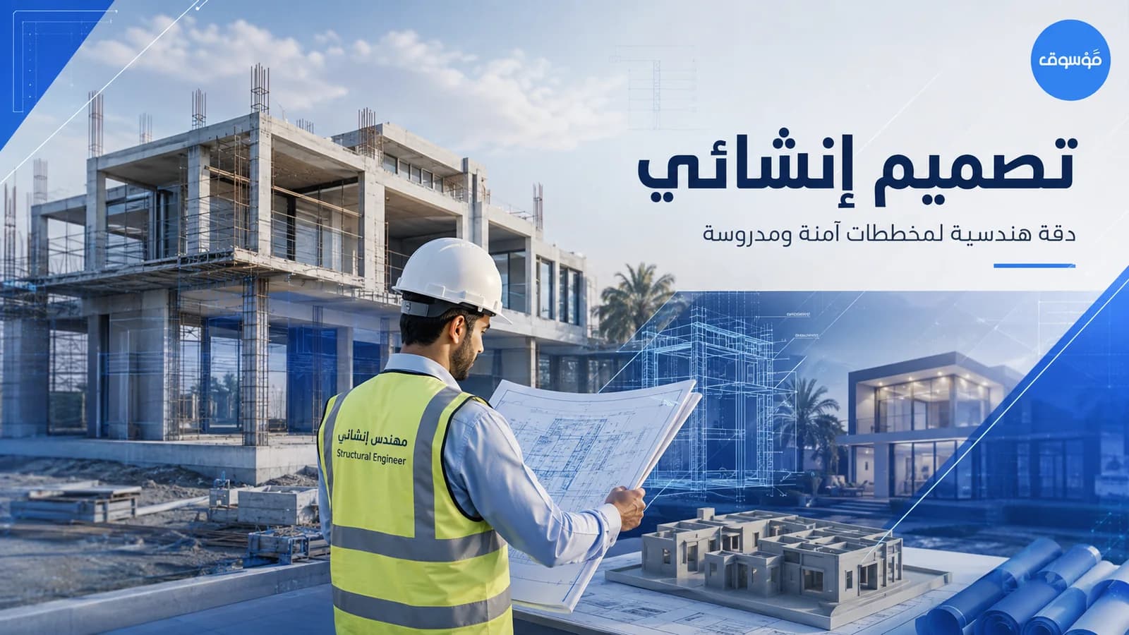 تصميم إنشائي في السعودية: مخططات آمنة قابلة للتنفيذ